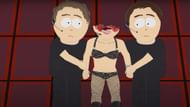 Britney Spears performs with half a head (Image via YouTube/South Park Studios)